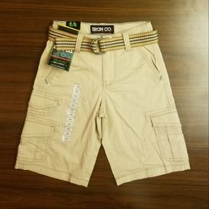 Iron Co. Knee Length Utility Shorts Boys Size 5/6